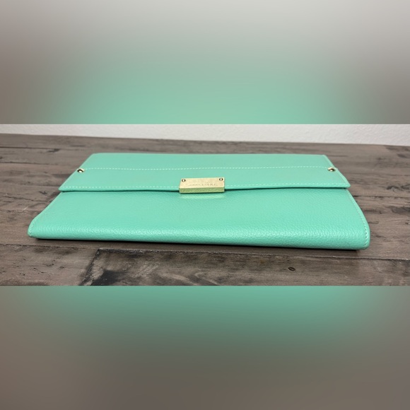 Jimmy Choo Aqua Leather Wallet, perfect condition/never worn. - Picture 3 of 10